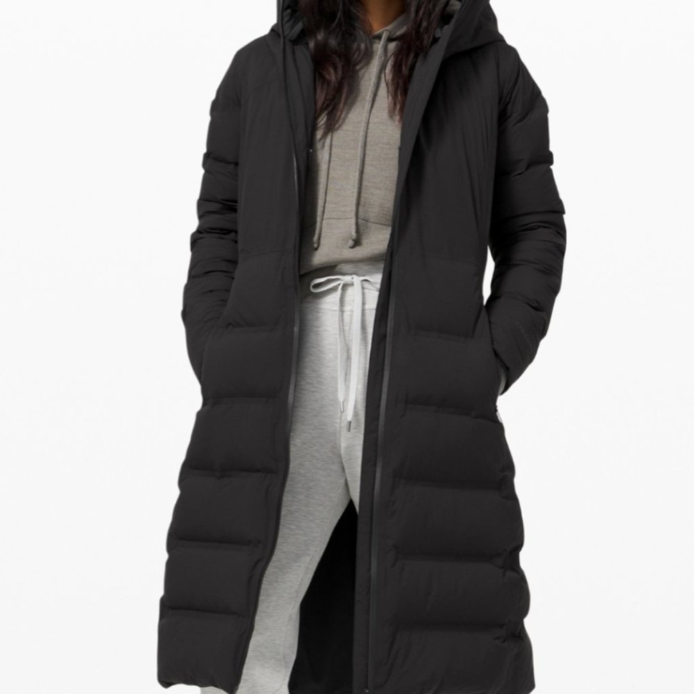 Lululemon Sleet Street Long Jacket EUC!!